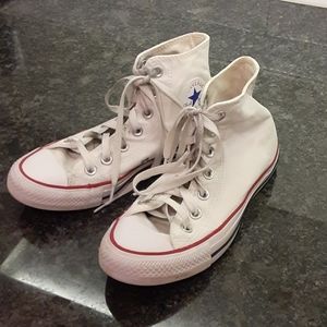 White high top Converse